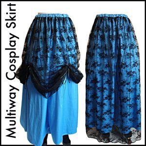 ❌SOLD Cosplay Skirt multiway costume Renaissance fair convention medieval
